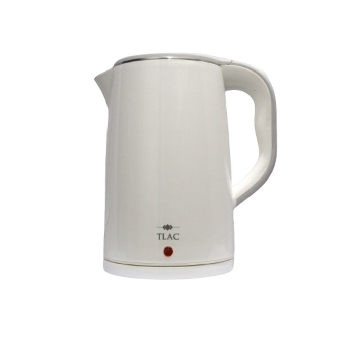 TLAC Cordless Electric Kettle 1.8Ltr White - D1801