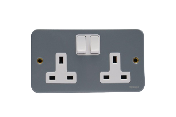 13a-double-switched-socket-single-pole-m406-metallic-windsor